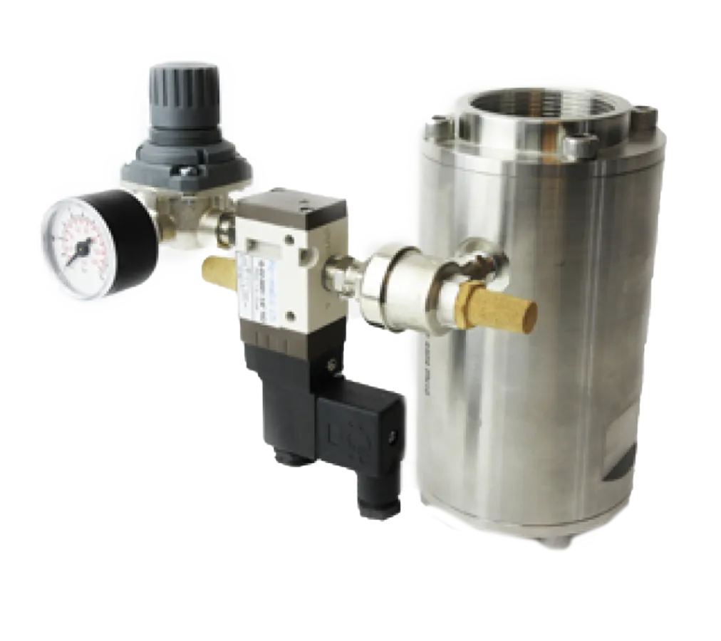 Pressure regulator, solenoid valve, and quick exhaust valve